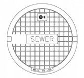 21 7/8" Manhole Cover Only