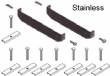 Z882 Bag 8519 Stainless Steel End Covers w/Hardware