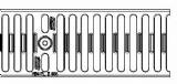 Zurn P6-BDE-USA Black Acid Resistant Epoxy Coated DI Grate