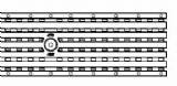 Zurn P6-GHPDE Heel-Proof ADA Longitudinal Galvanized Ductile Iron Grate