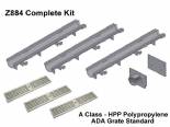 4 3/4 Zurn Z884 Shallow Polypropylene Kits